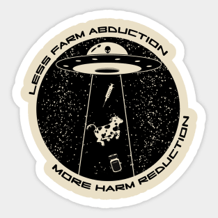 Farm Abduction Sticker